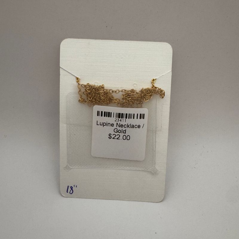 Lupine Necklace
