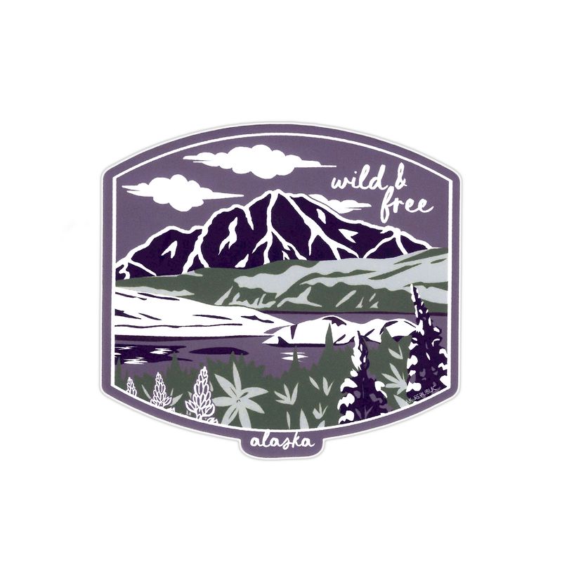 Wild &amp; Free Sticker