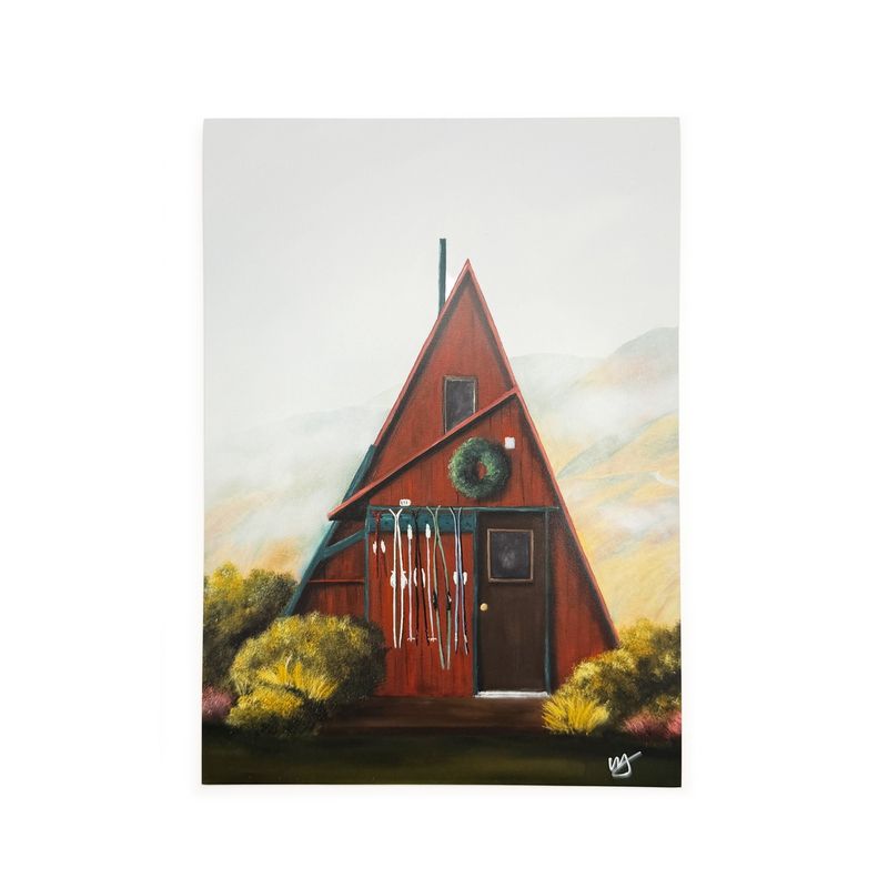 Print 5x7 | Cabin in the Mist