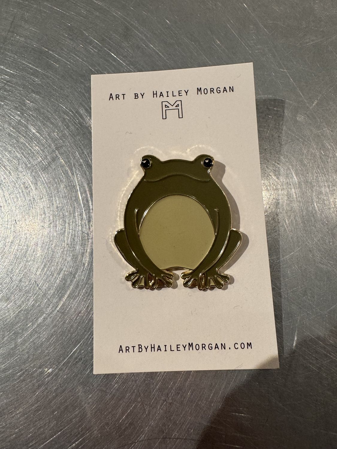 Little Ribbit Enamel Pin