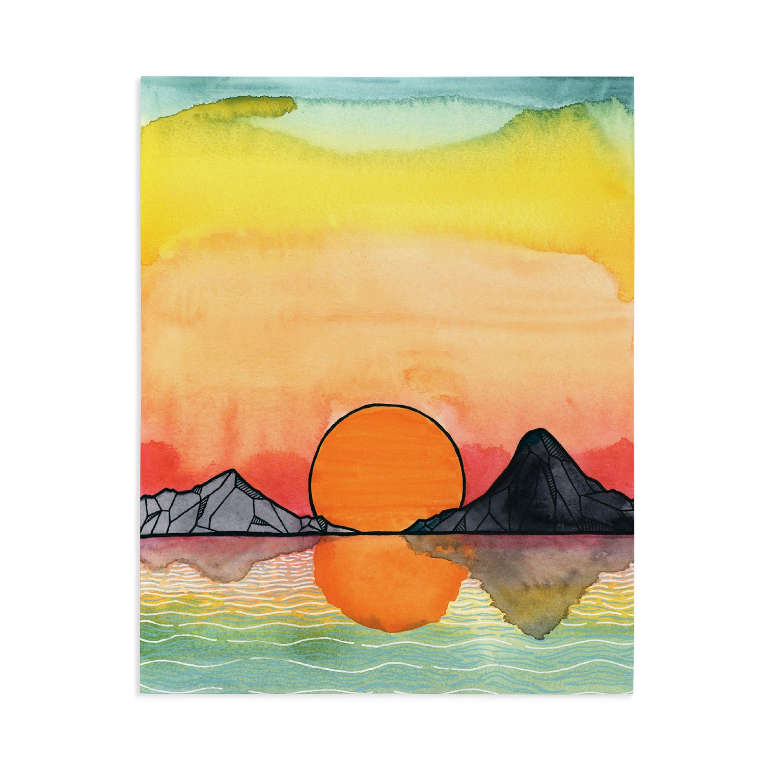 Print 8x10 | The Volcanoes
