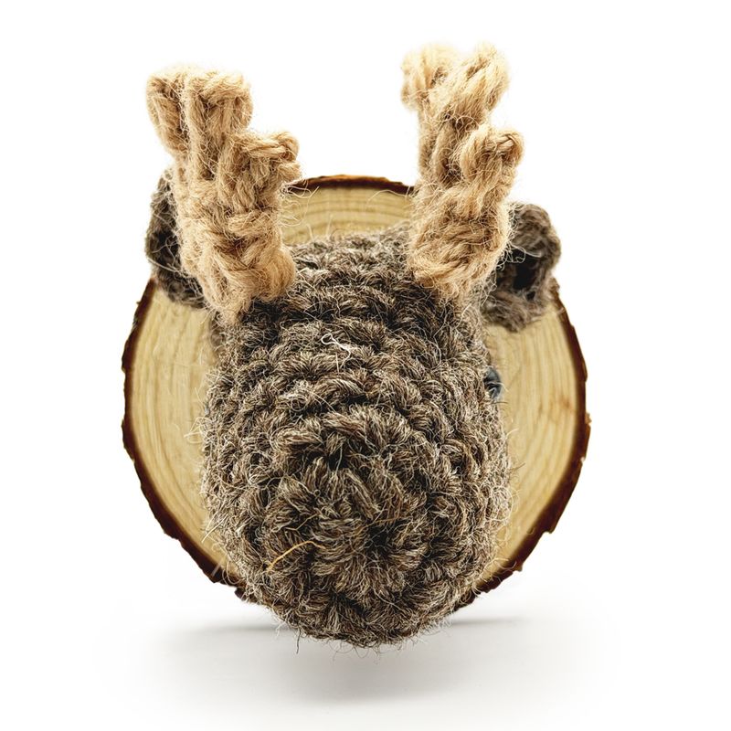 Crochet Moose Magnet