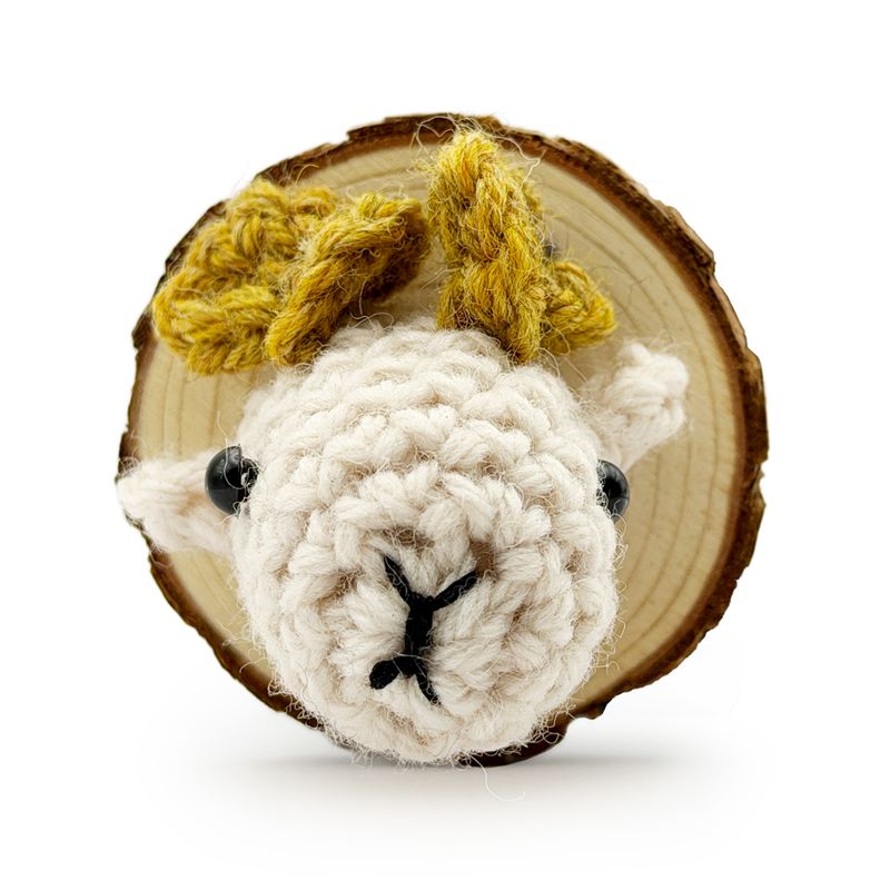 Crochet Dall Sheep Magnet