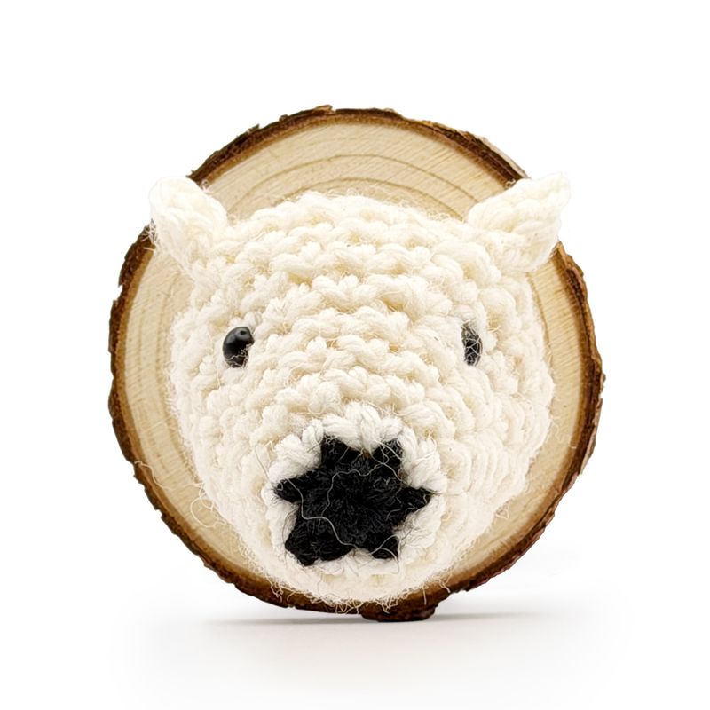 Crochet Polar Bear Magnet