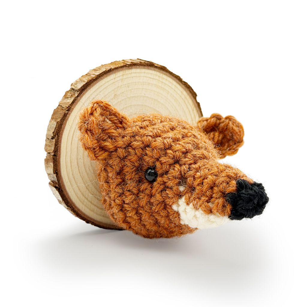 Crochet Fox Magnet