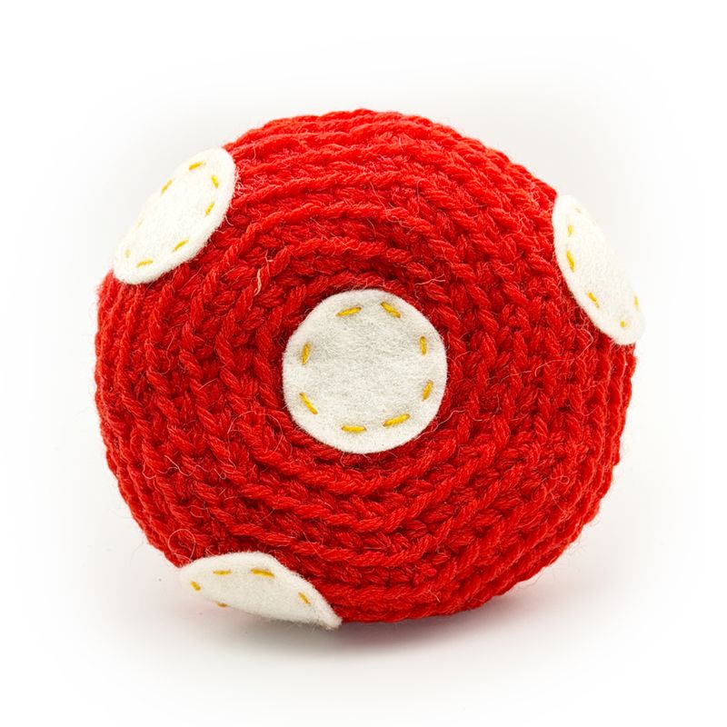 Crochet Amanita Mushroom