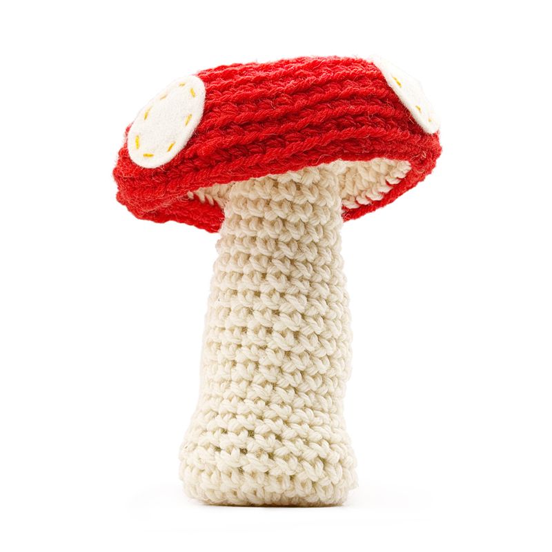 Crochet Amanita Mushroom
