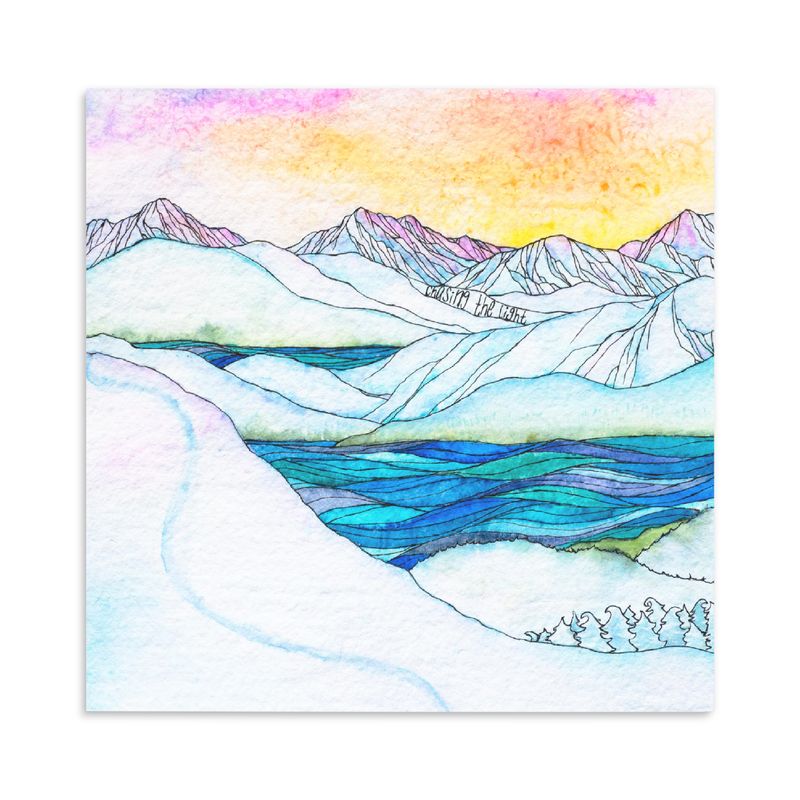 Print 9x9 | Chasing the Light (W)