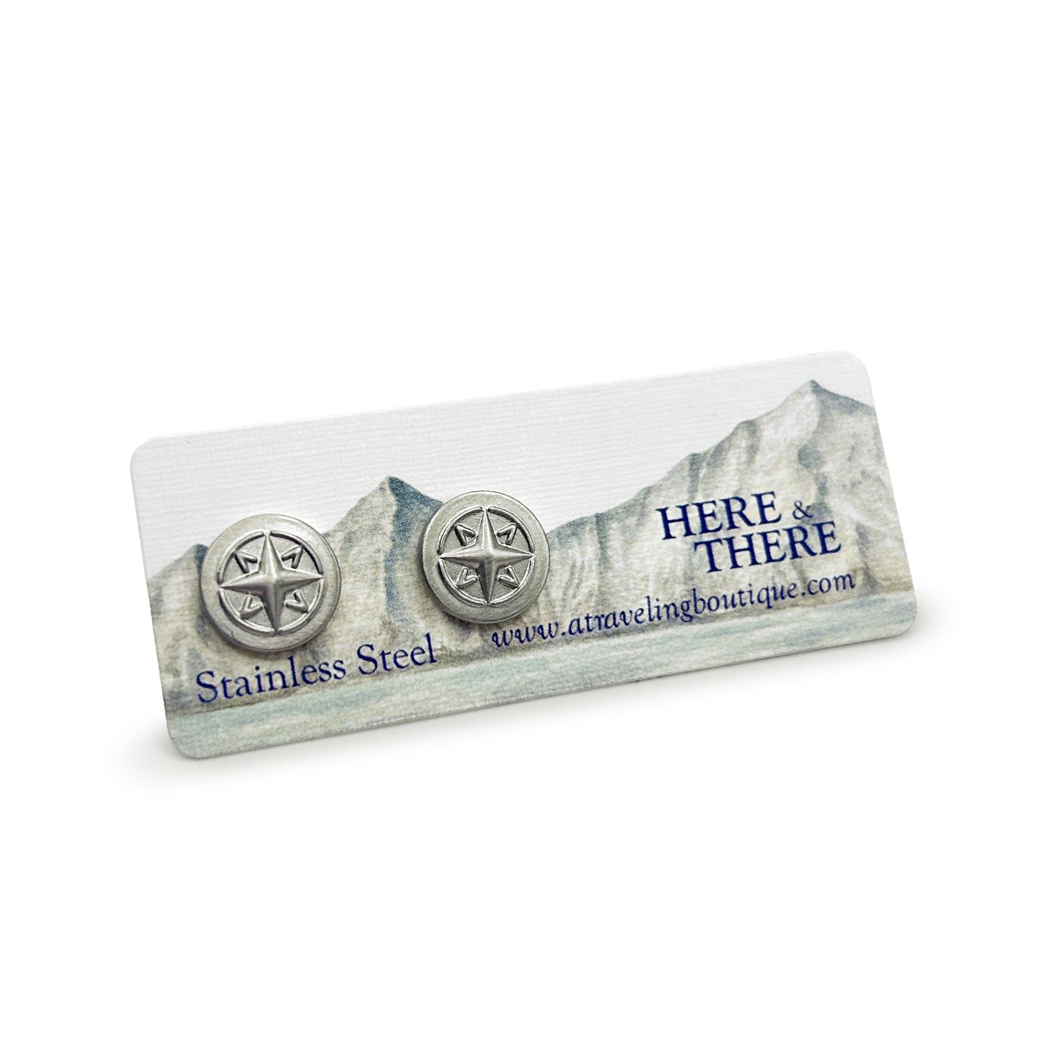 Stainless Steel Compass Studs