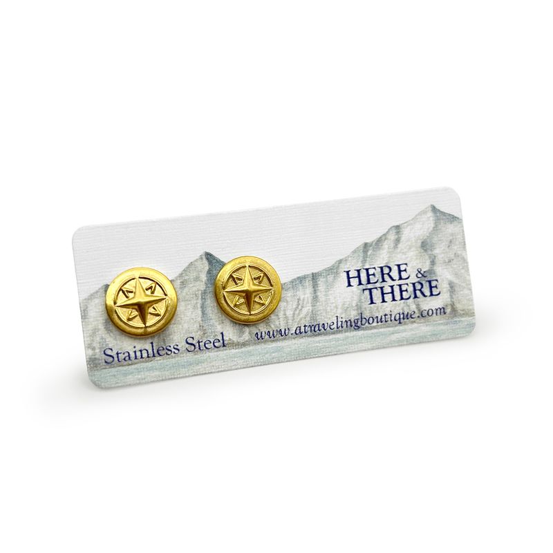 Stainless Steel Compass Studs