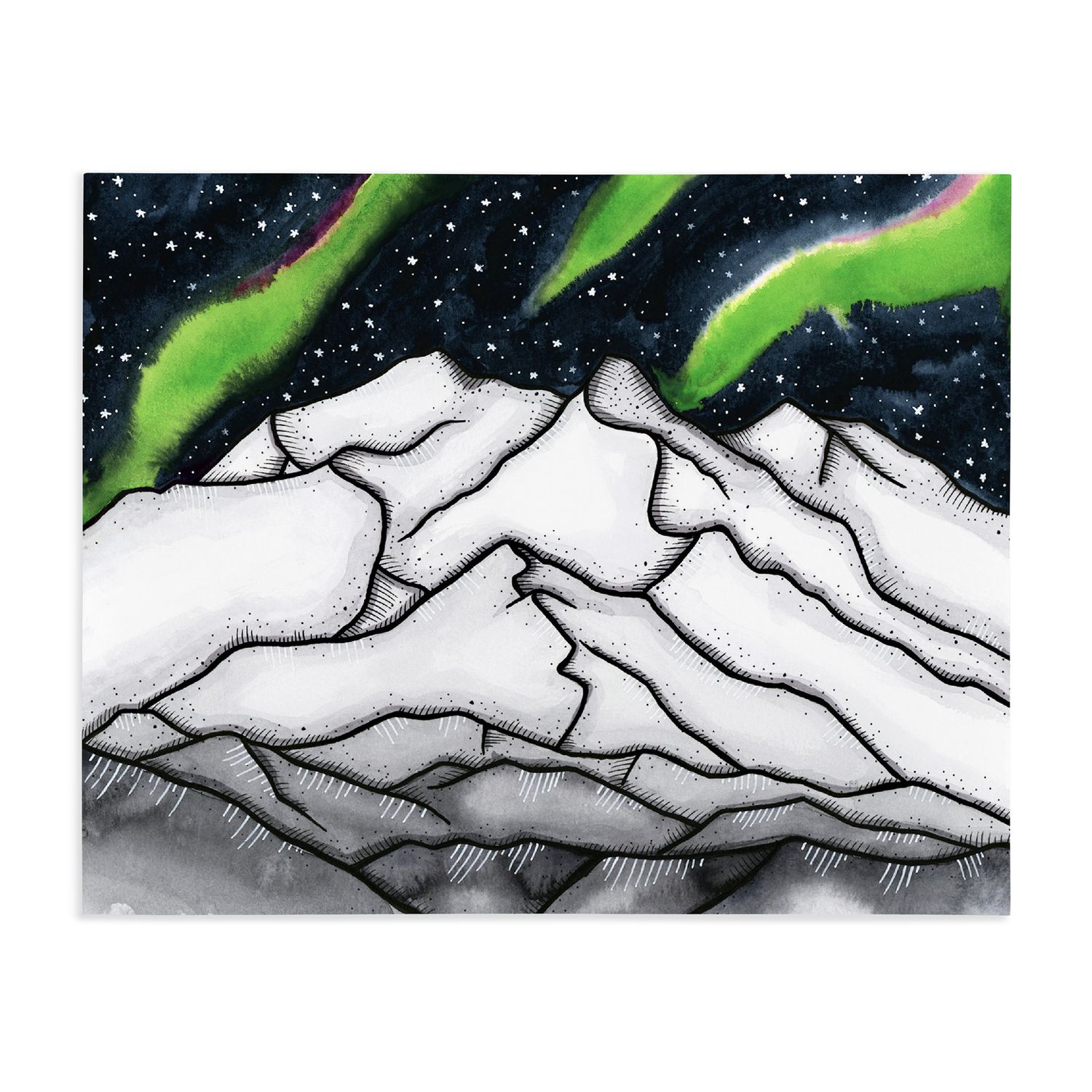 Print 8x10 | Denali Light Show