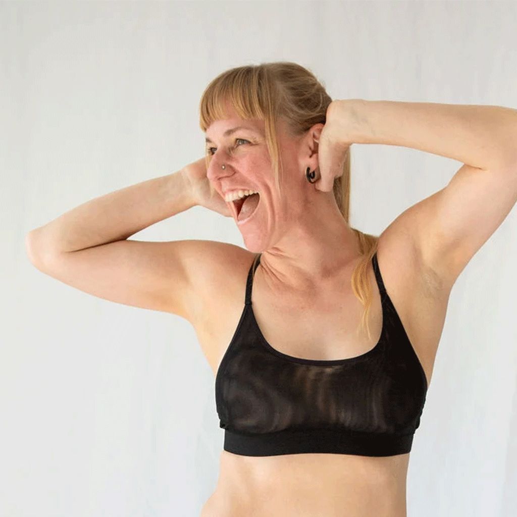 Night Moves Mesh Bra