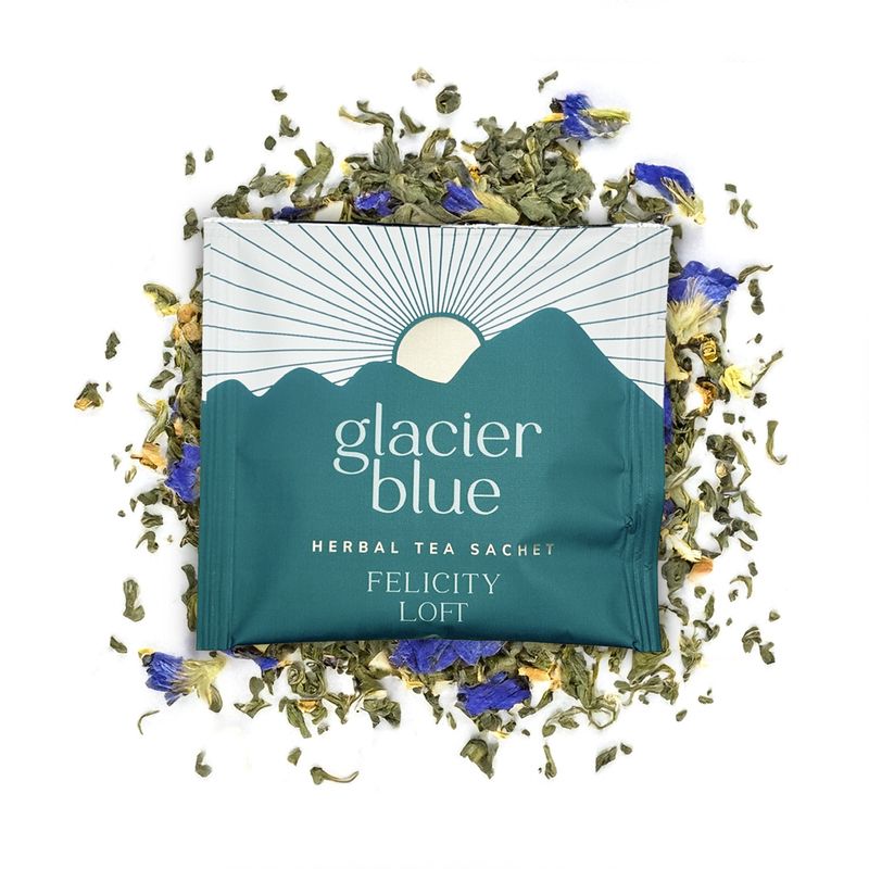 Glacier Blue Tea Sachet