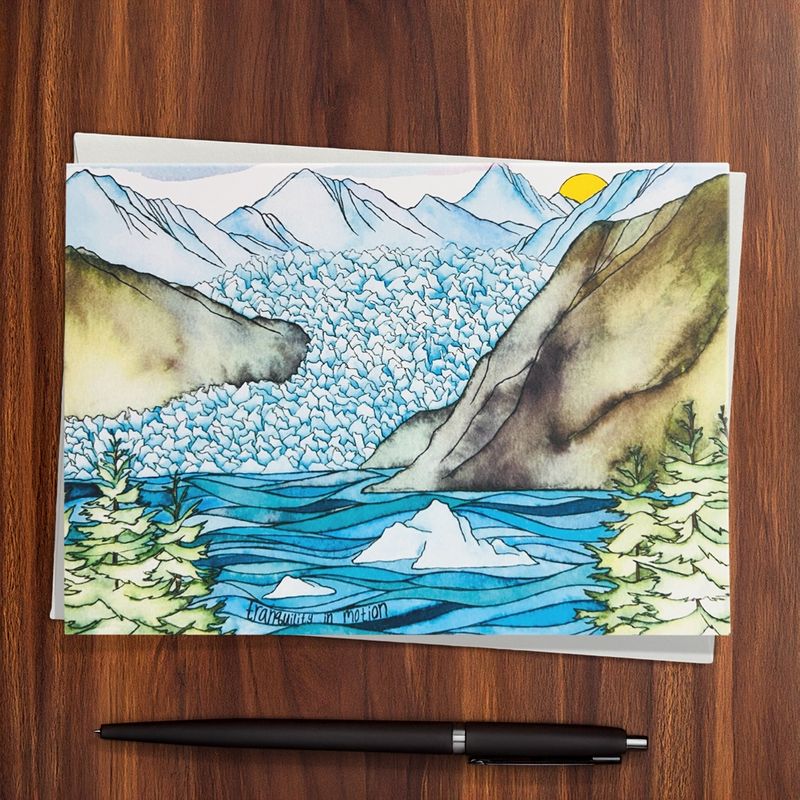 Tranquility in Motion Greeting Card