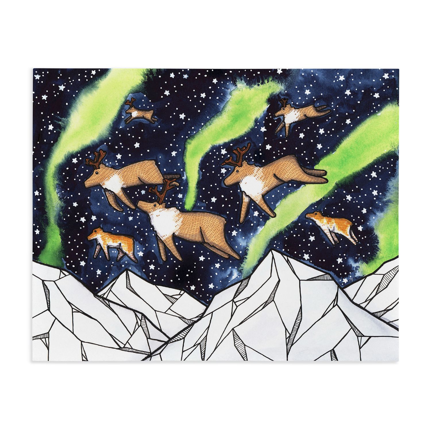 Print 8x10 | Reindeer Magic