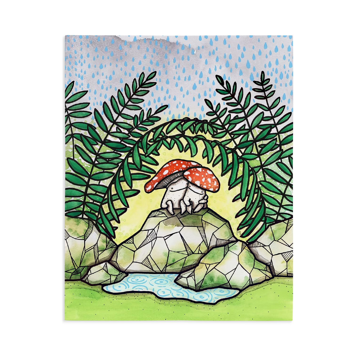Print 8x10 | Cozy Fungis