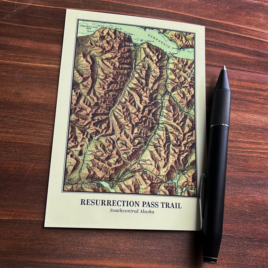 Postcard Gold Foil | Resurrection Pass