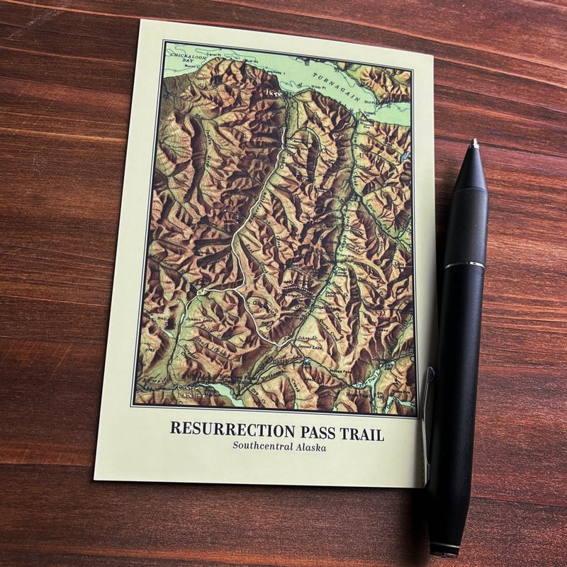 Postcard Gold Foil | Resurrection Pass