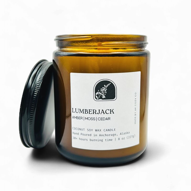 Lumberjack Candle