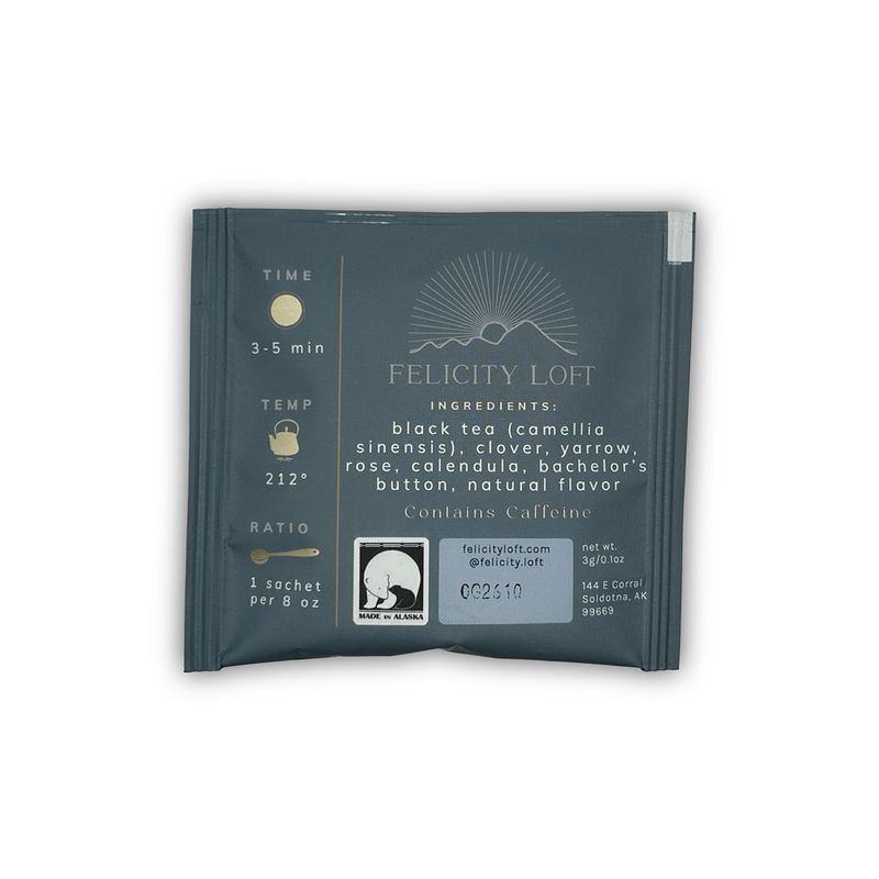 Felicity Grey Tea Sachet