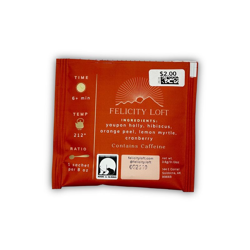 Alpenglow Tea Sachet