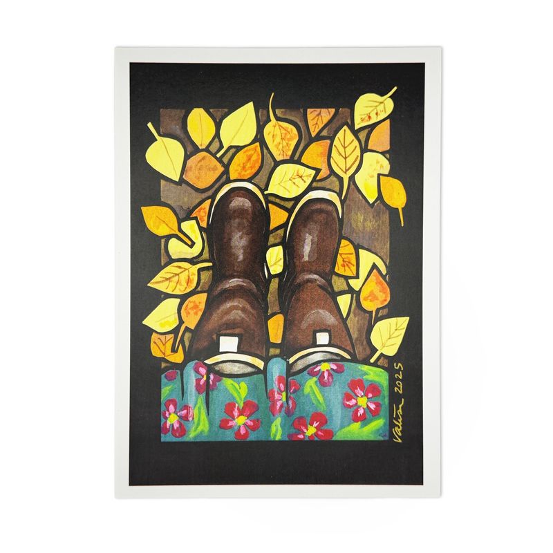 Fall Walk Print | 5x7