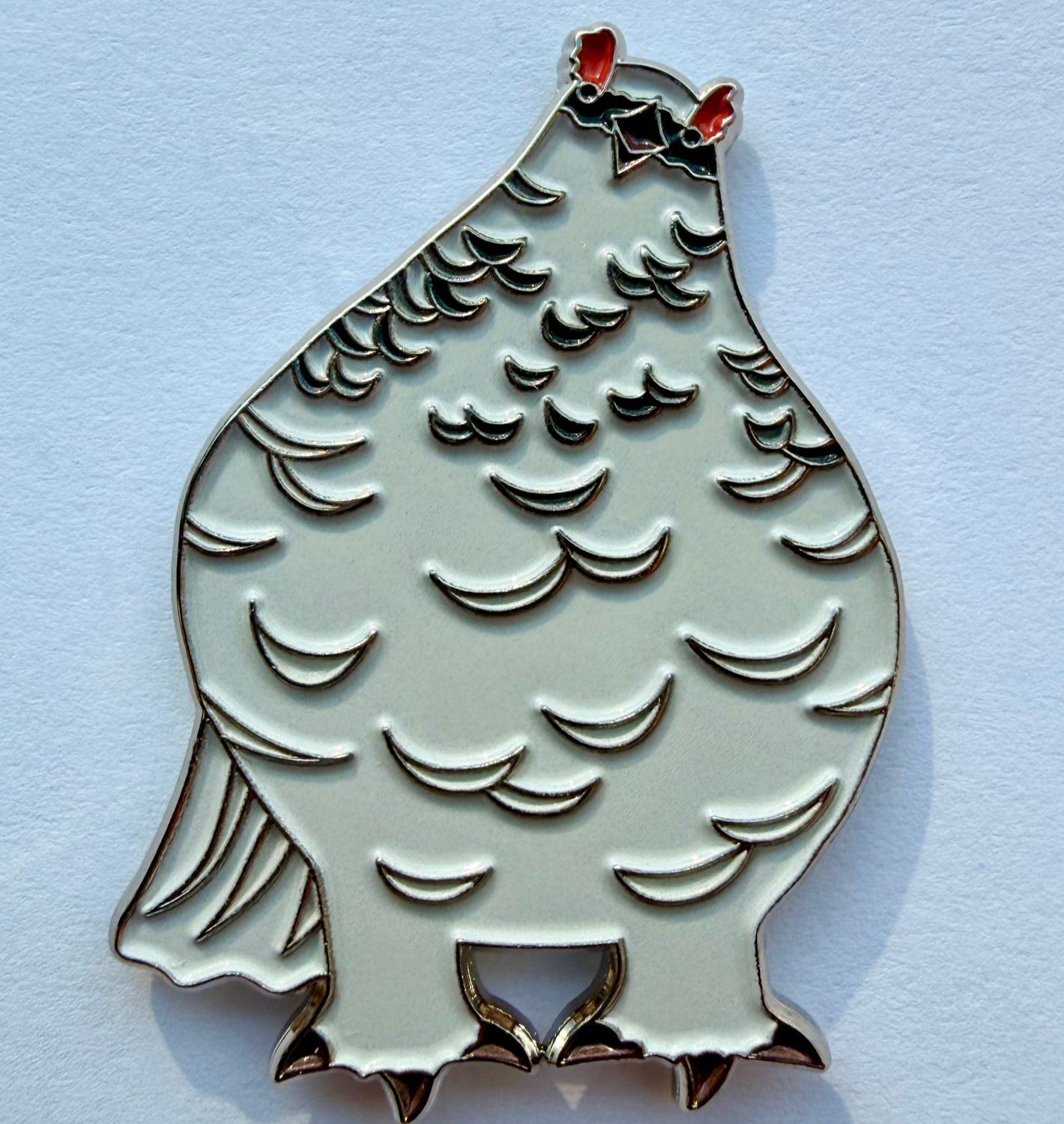 Ptarmigan Enamel Pin