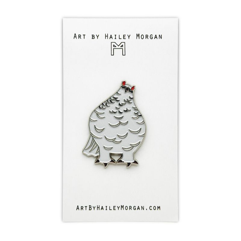 Ptarmigan Enamel Pin