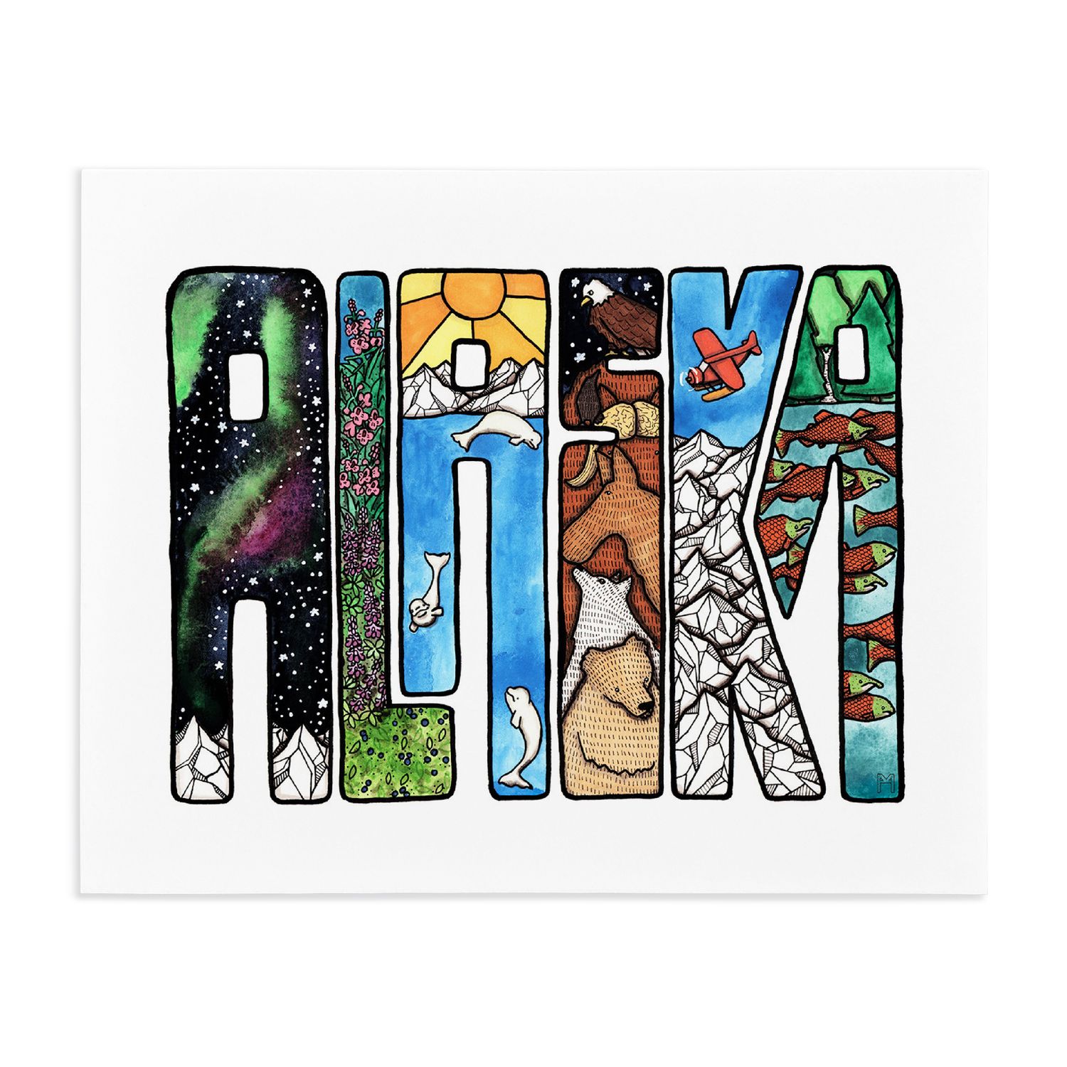 Print 8x10 | Alaska