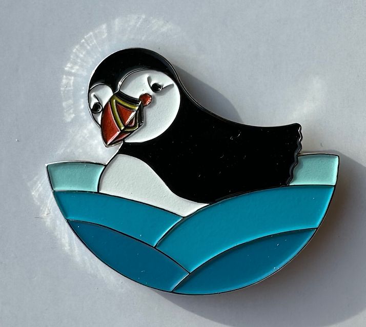 Puffin Enamel Pin