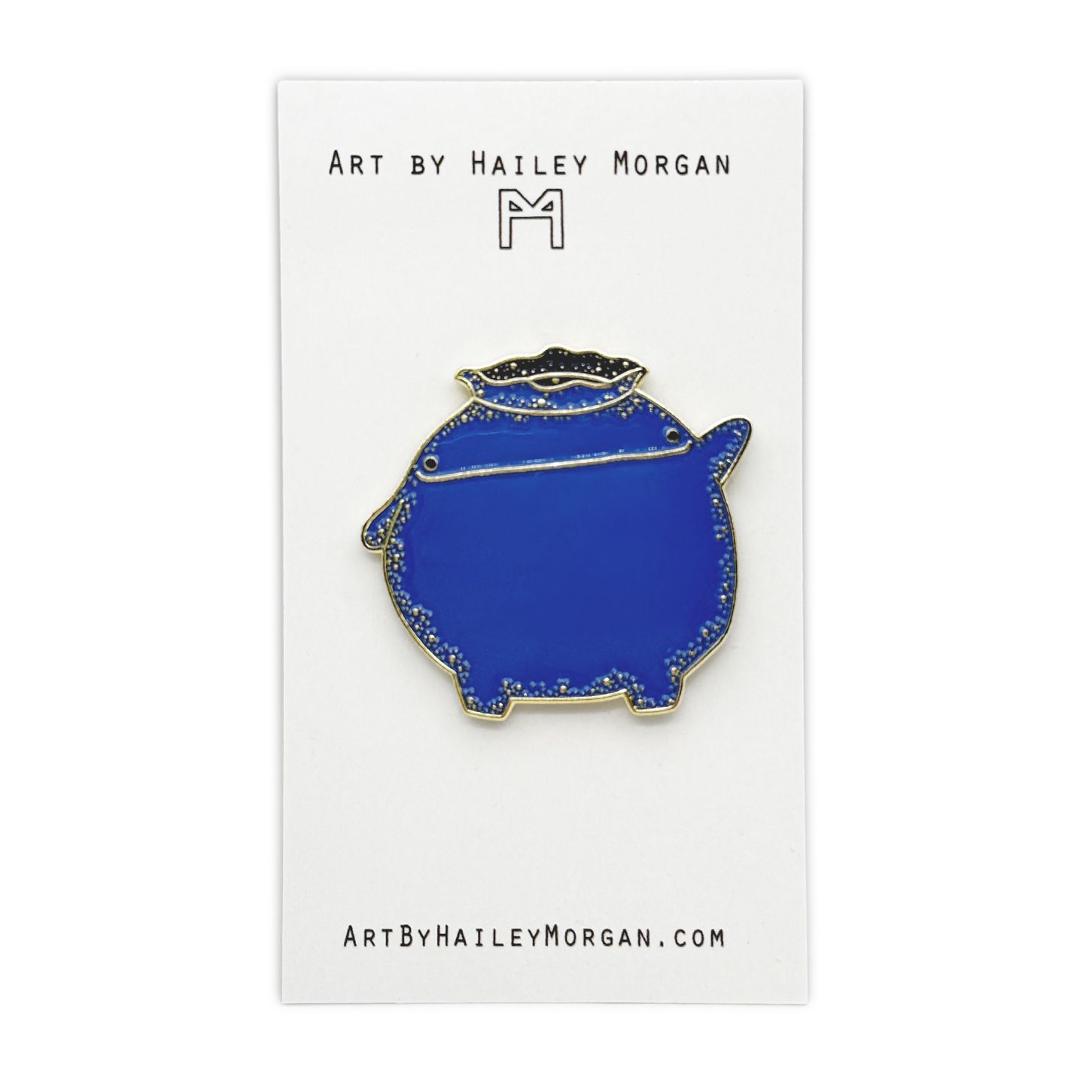 Blueb Enamel Pin