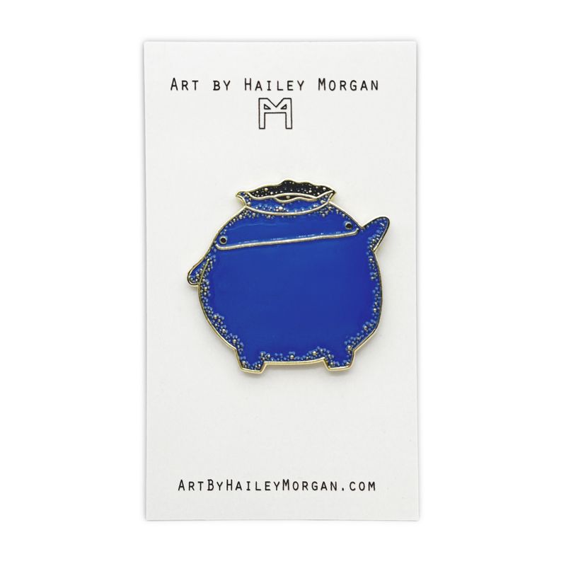 Blueb Enamel Pin