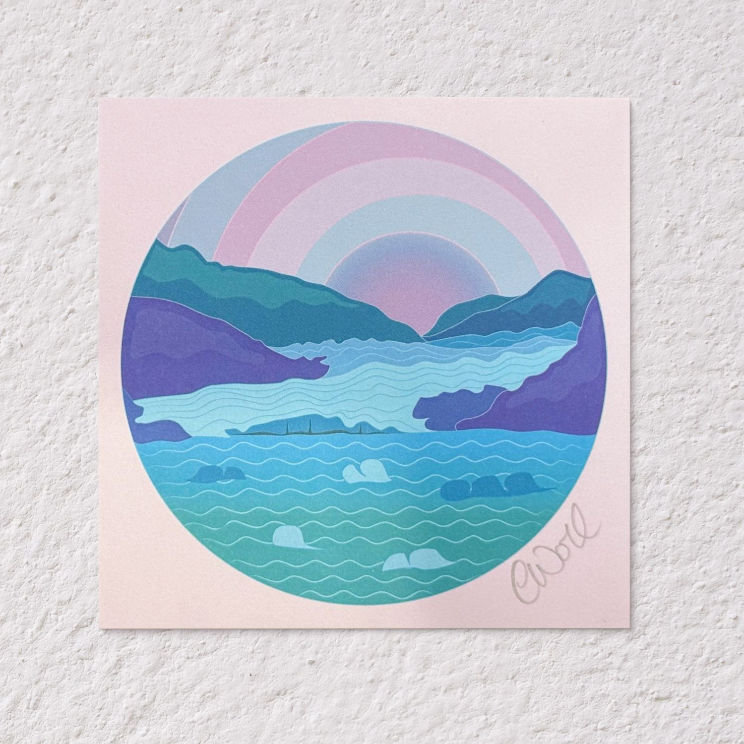 Print 4x4 | Mendenhall Glacier