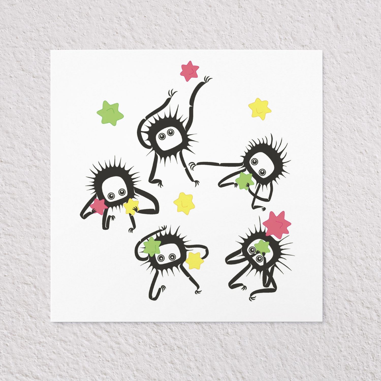 Giclée Print 8x8 | Soot Sprites