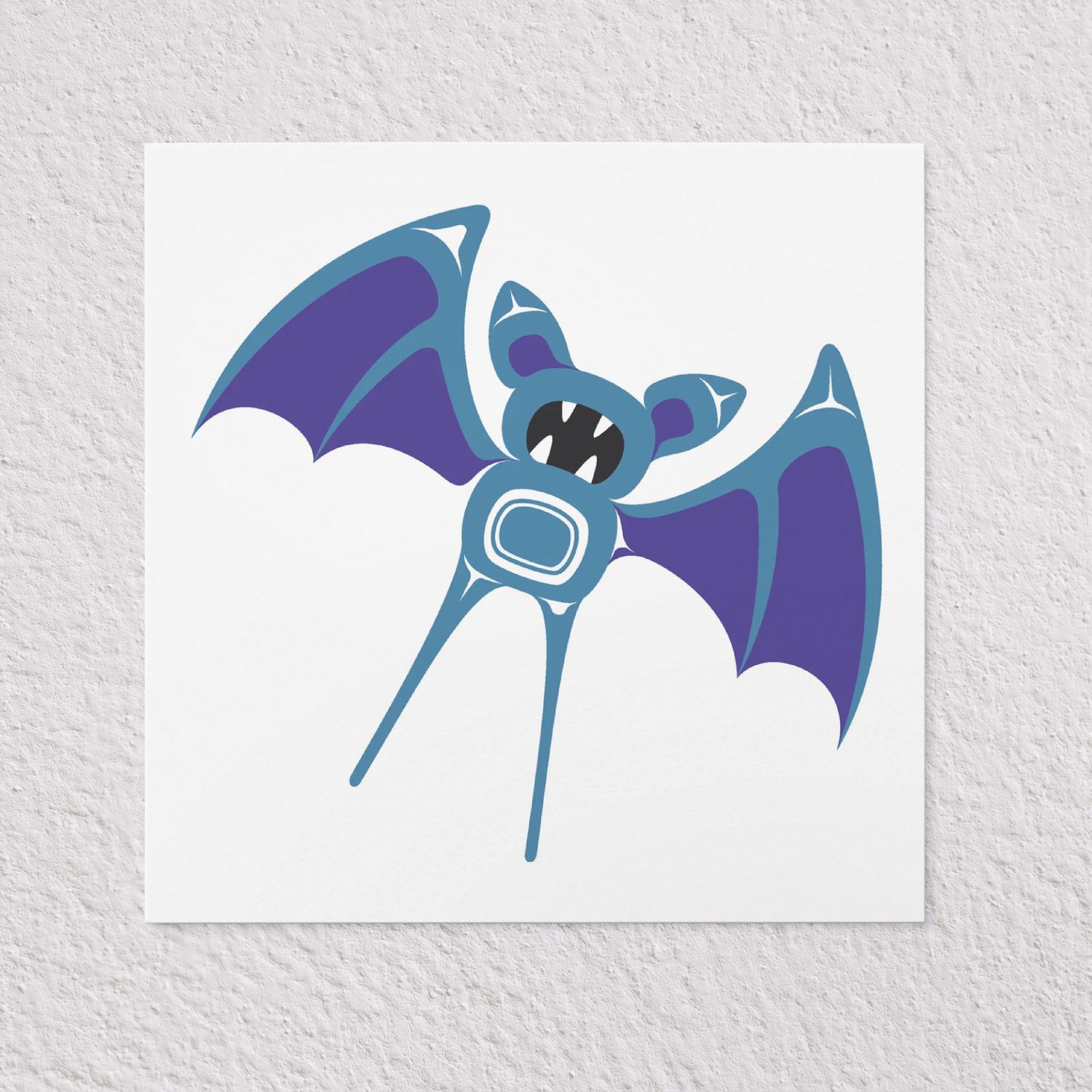 Giclée Print 8x8 | Zubat