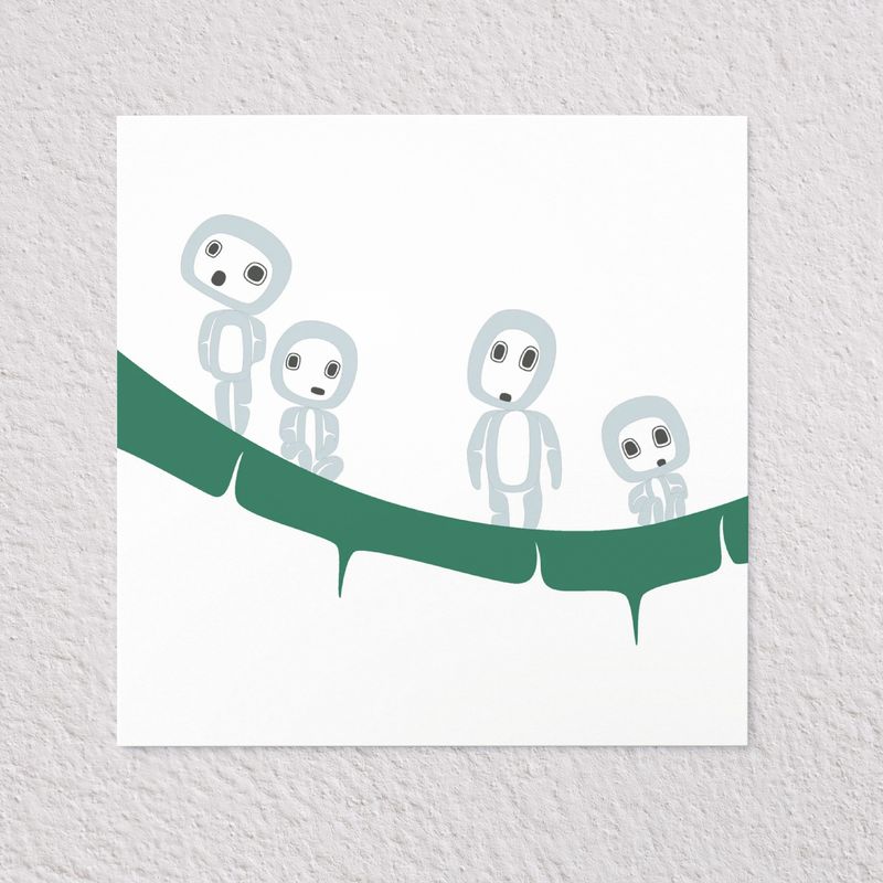 Giclée Print 8x8 | Kodama