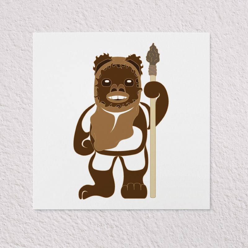 Giclée Print 8x8 | Wicket Worl Warrick