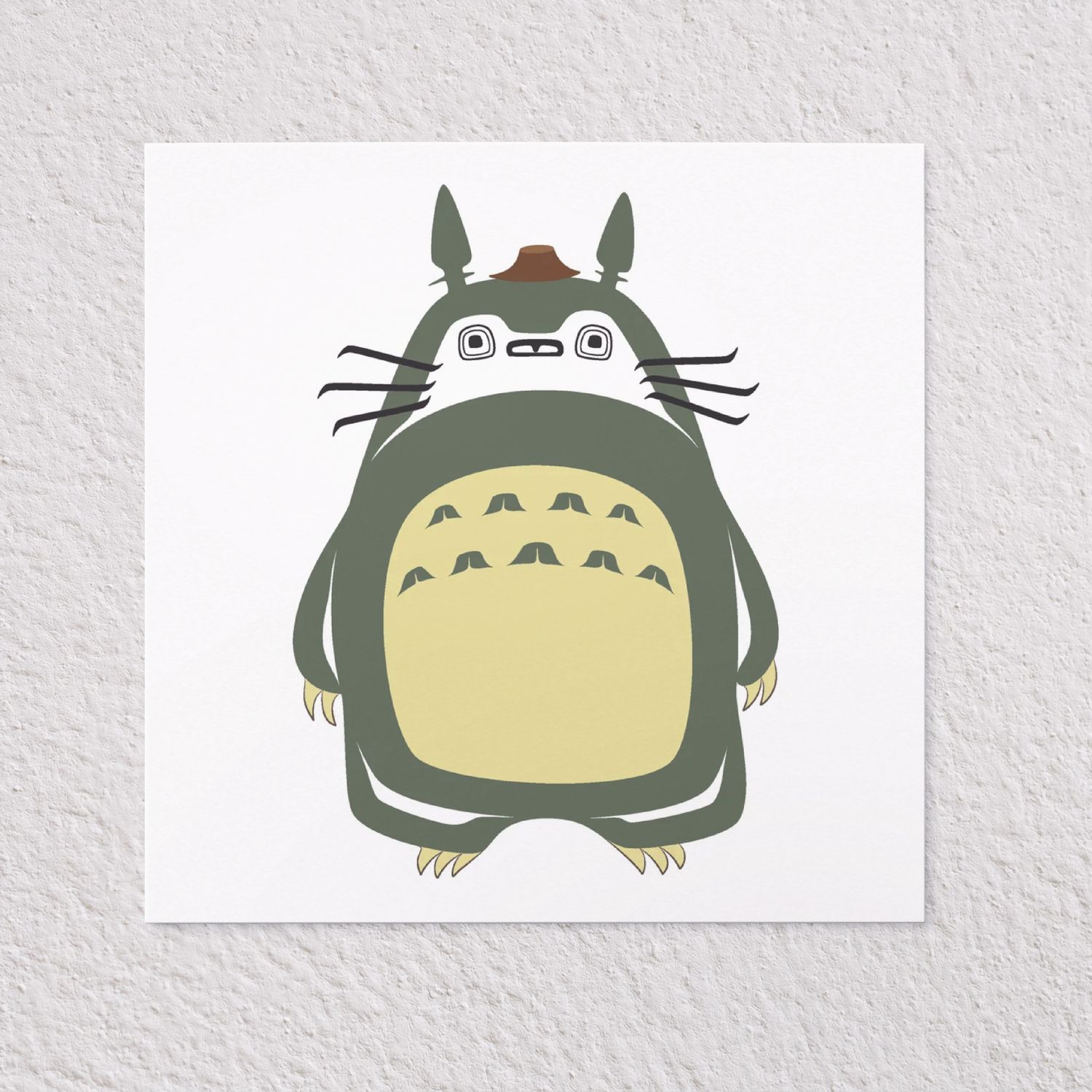 Giclée Print 8x8 | Totoro