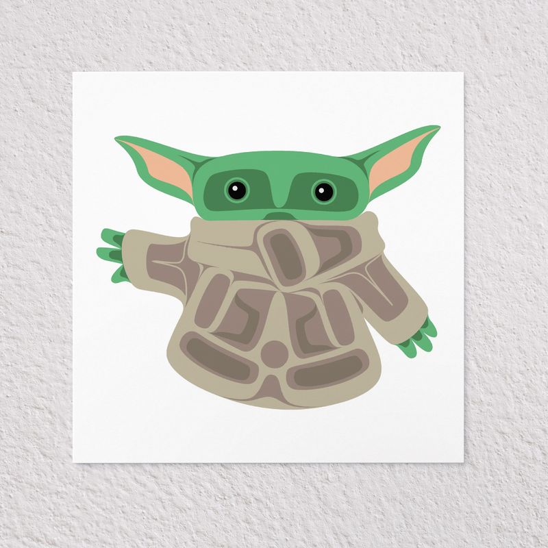 Giclée Print 8x8 | Grogu