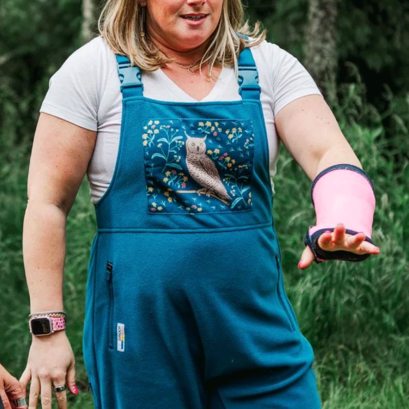 Wise Owl Fleece Overalls