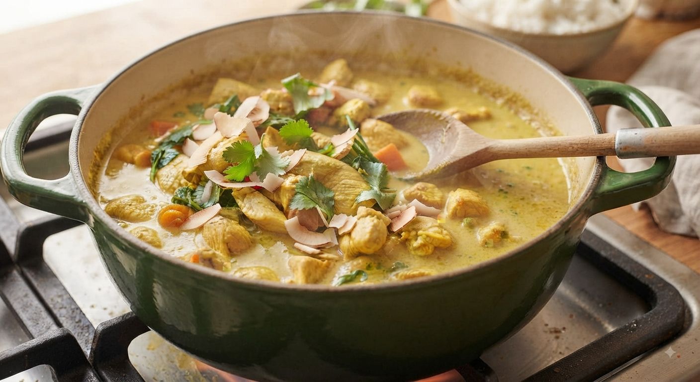 🥘 Miam Box - Curry de poulet coco citron vert