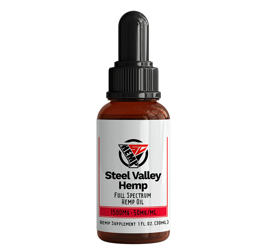 Steel Valley Hemp Tincture Natural