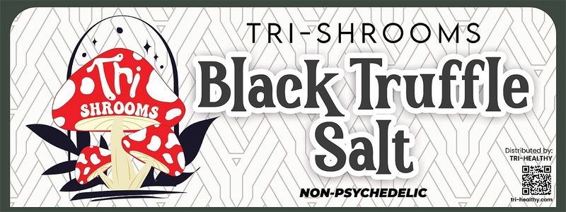 Gourmet Black Truffle Mushroom Salt