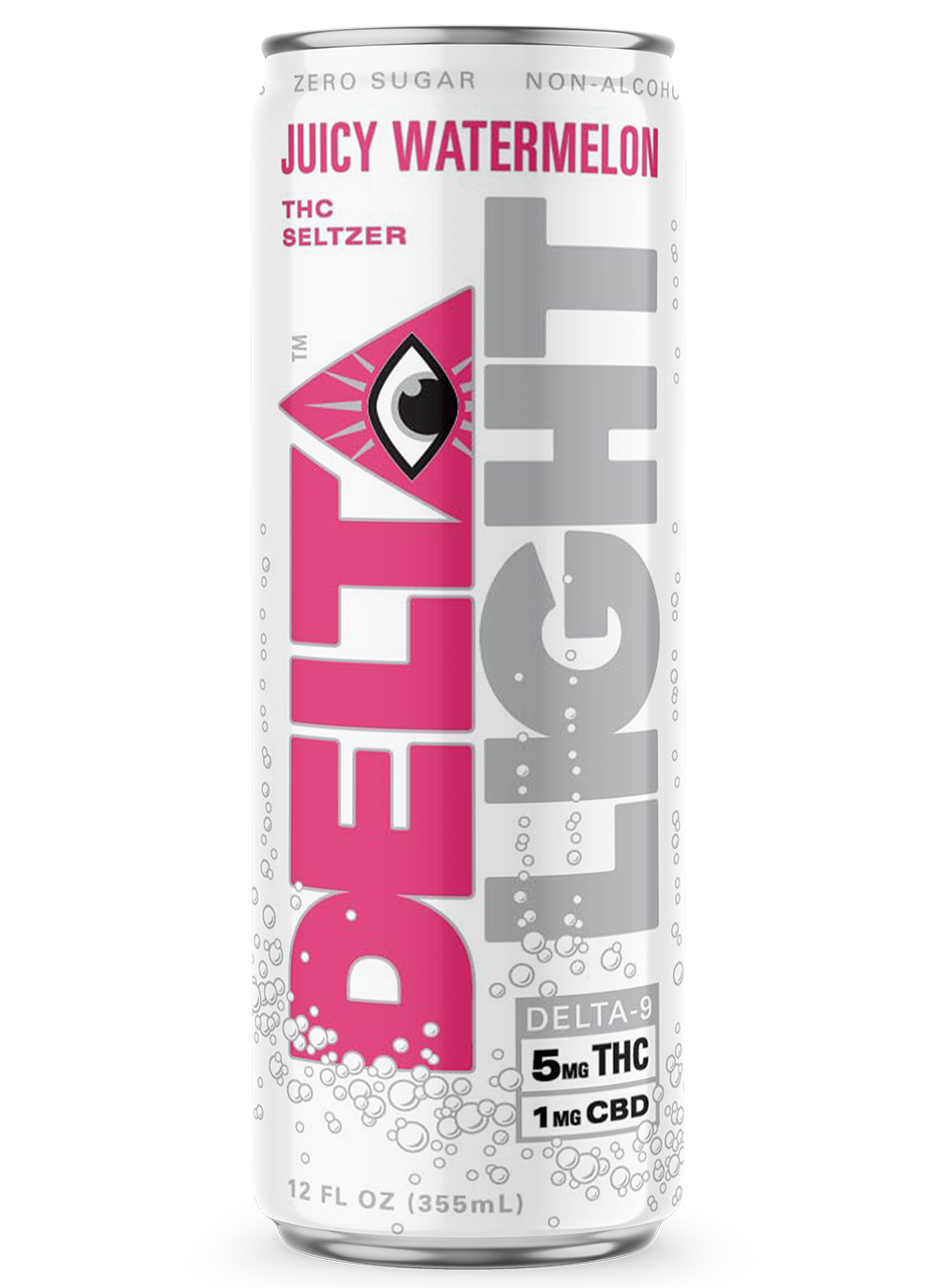 Drink Delta Light Cannabis Water Juicy Watermelon Flavor THC Beverage