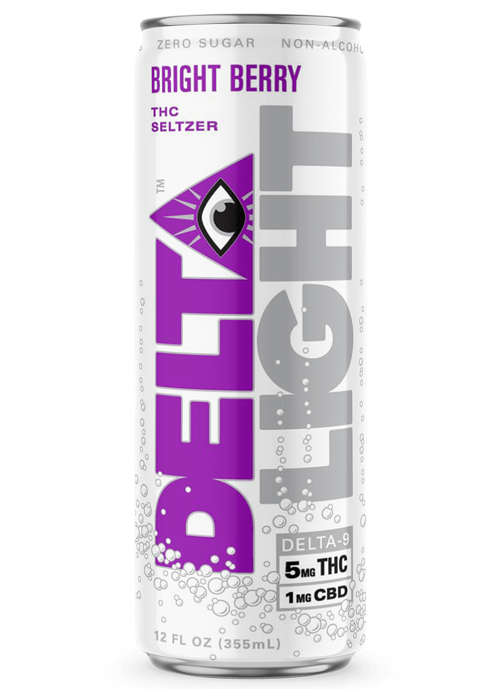 Drink Delta Bright Berry THC Cannabis Water Bottle