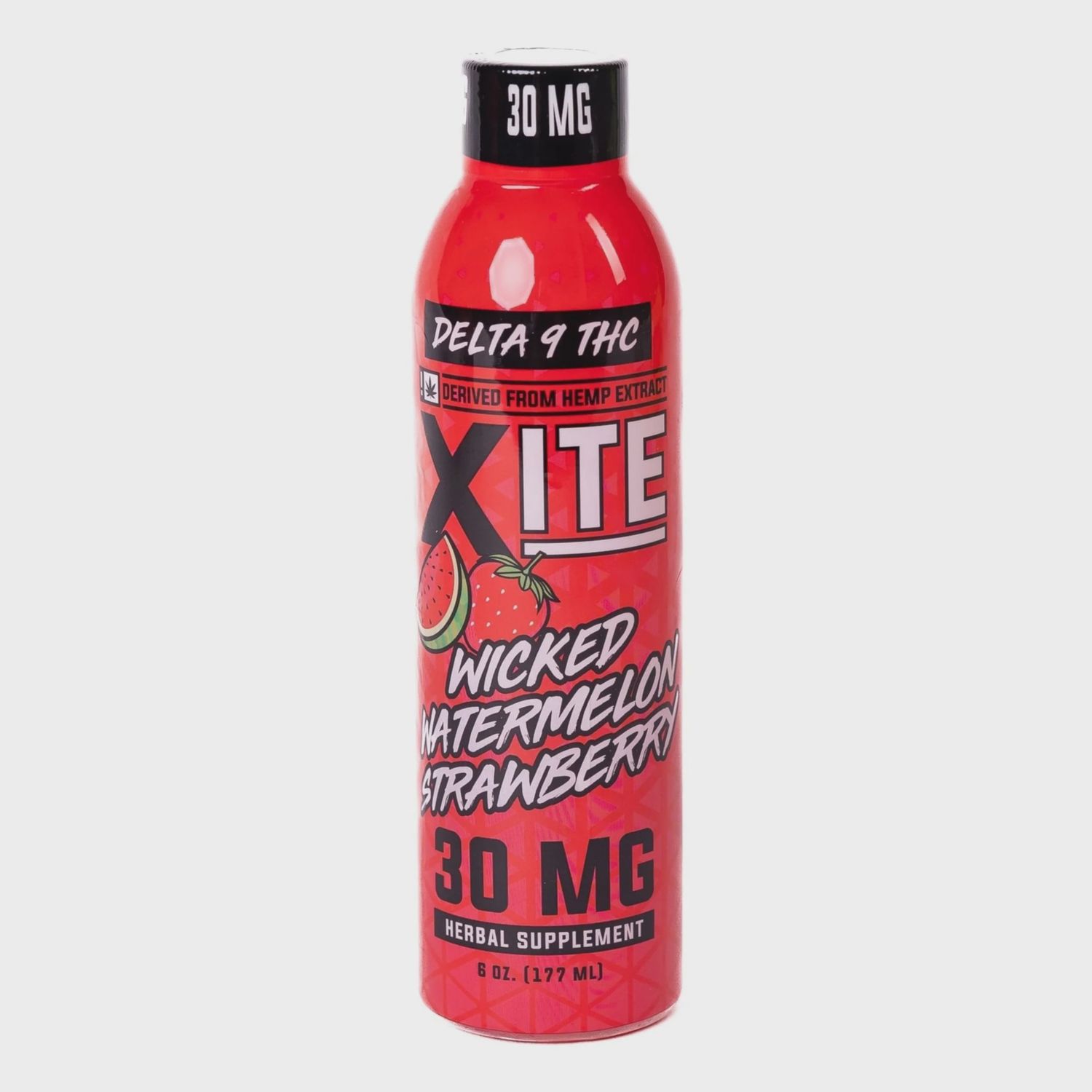Xite Delta 9 THC Wicked Watermelon Strawberry Drink