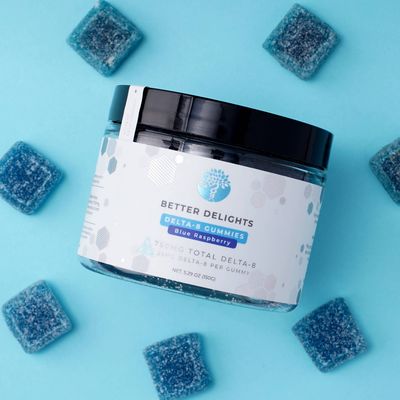 CBDays Delta 8 THC Gummies Blue Raspberry Edibles