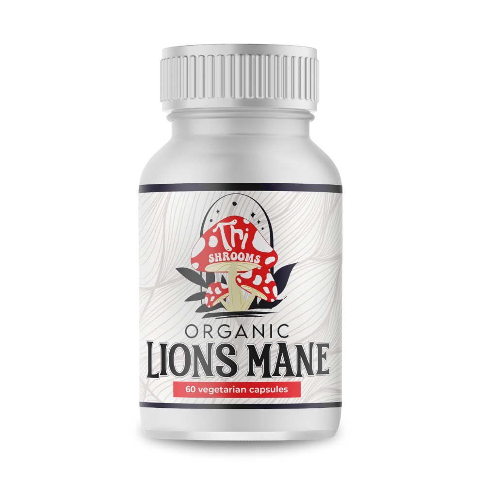 Tri-Shrooms Capsules - Organic Lion’s Mane