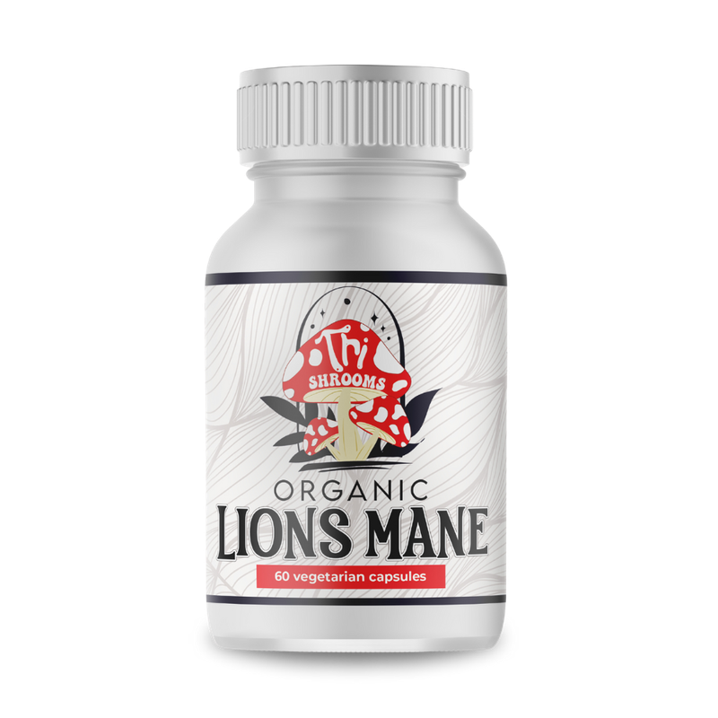 Tri-Shrooms Capsules - Organic Lion’s Mane