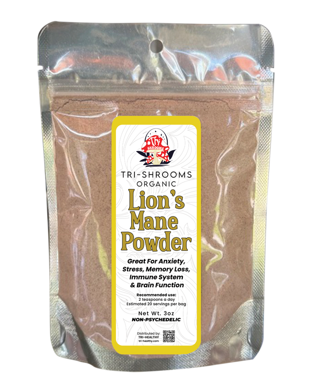 Tri-Shrooms Powder - Lion’s Mane